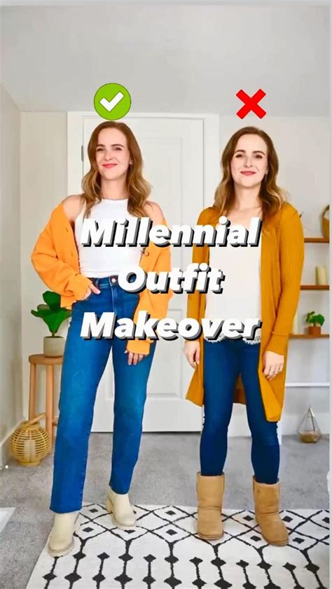 Millennial Outfit Makeover | Fall Fashion | Millennial outfit, Mom ...