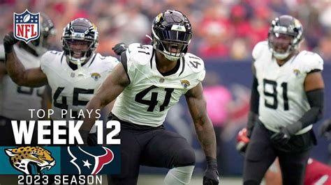 Jaguars' Top Plays vs. Texans Week 12