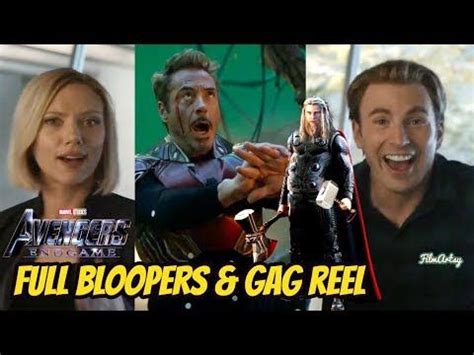 (2) Avengers: Endgame Full Bloopers and Gag Reel | Hilarious Marvel Outtakes - YouTube