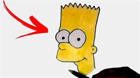 Como Desenhar O Bart Simpson How To Draw Bart Simpson Como Dibujar | My ...