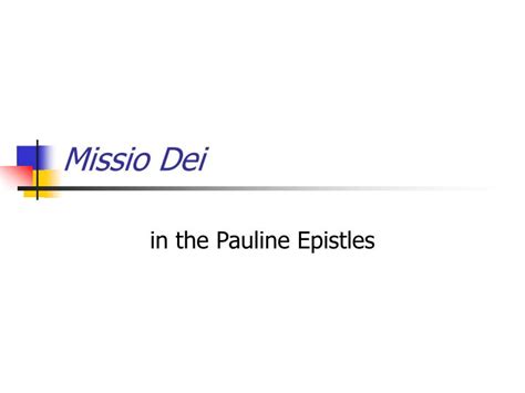 PPT - Missio Dei PowerPoint Presentation, free download - ID:1142808