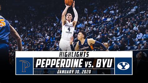 Pepperdine vs. BYU Basketball Highlights (2019-20) | Stadium - YouTube