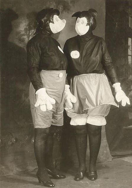 vintage everyday: Mickey and Minnie Mouse costumes, c. 1931