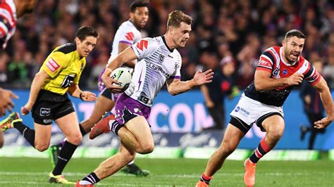 NRL 2019: Ryan Papenhuyzen leads Storm to gutsy win over Roosters to go six clear at top of ...