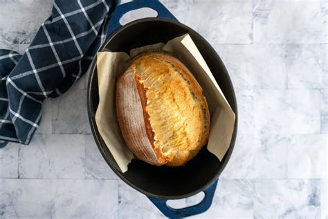 Dutch Oven Sourdough Bread - crave the good