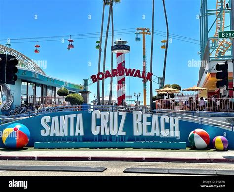 Santa Cruz Beach Boardwalk, Santa Cruz, California Stock Photo - Alamy