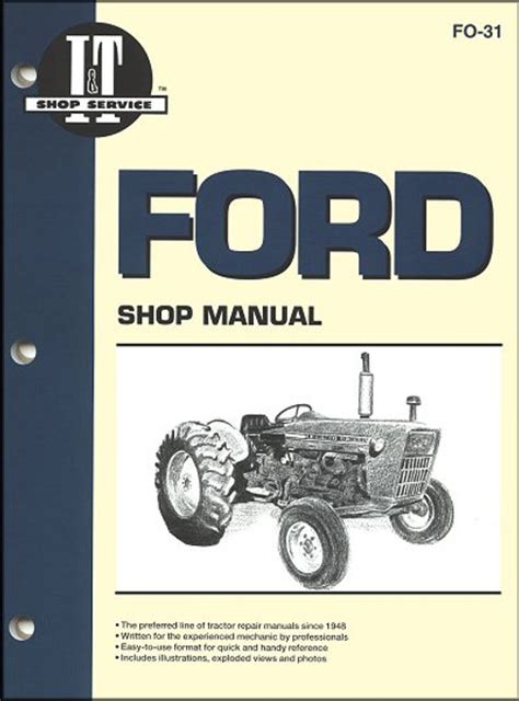 Ford Tractor Repair Manual - 2000, 3000 and 4000 Series