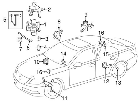 89406-50130 - Height Sensor For 2008-2017 Lexus | Lexus OE Parts