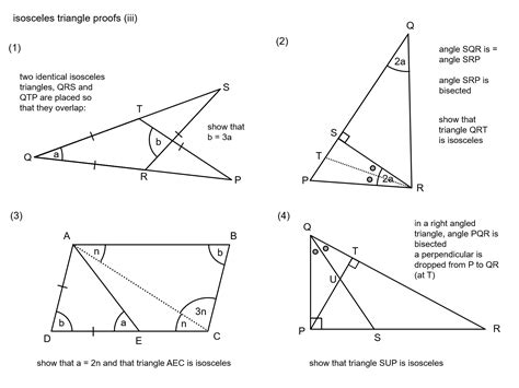 MEDIAN Don Steward mathematics teaching: isosceles triangle proofs