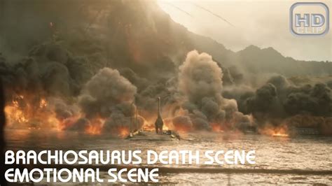 Emotional Scene/Brachiosaurus Death Scene Jurassic World - YouTube