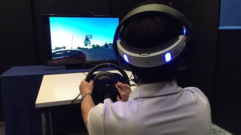 What virtual reality racing on the PlayStation 4 feels like