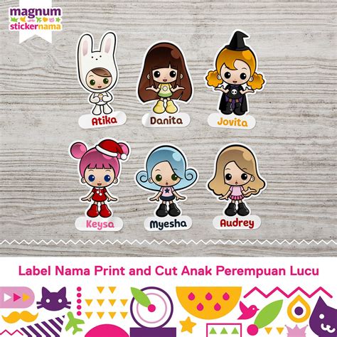 86 Best Gambar Stiker Nama Lucu | Stikjemboy