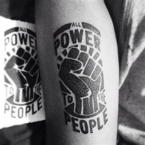 40 Awesome Power Fist Tattoo Designs – Body Art Guru