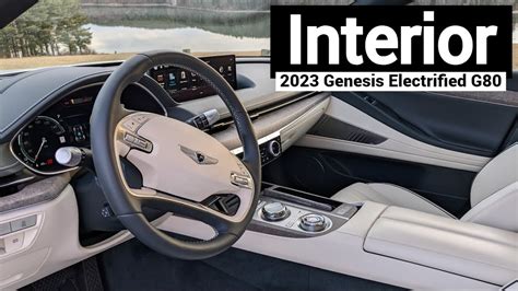 2023 Genesis Electrified G80 Interior | Detailed Walkthrough - YouTube