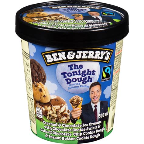 Ben & Jerry's The Tonight Dough Ice Cream (500 ml) - Instacart