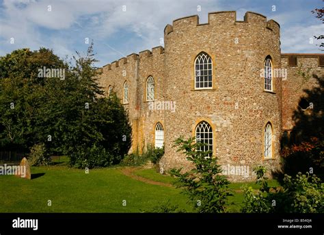 Taunton Castle Taunton Somerset England UK Stock Photo - Alamy