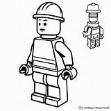 Lego Man Coloring Pages  Free & Printable sketch template
