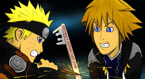 NARUTO vs SORA done by dirtshut on DeviantArt