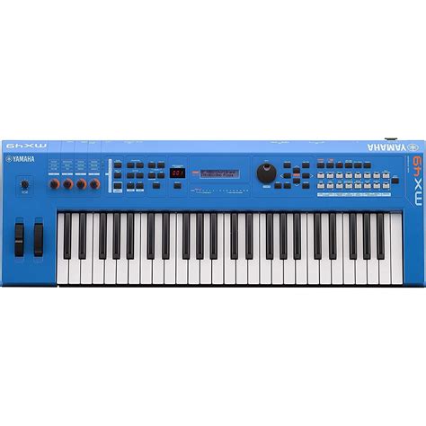 Yamaha MX49 49-Key Music Production Synthesizer Keyboard - Blue