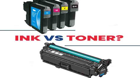 Toner Laser vs. Ink Cartridge