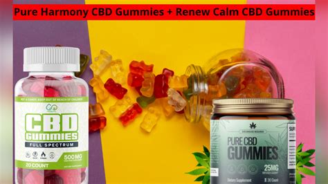 Pure Harmony CBD Gummies For Diabetes (Doctor Renew Calm CBD Gummies ...