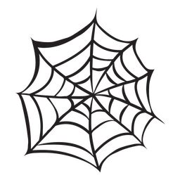 Cobweb Halloween Icon PNG & SVG Design For T-Shirts