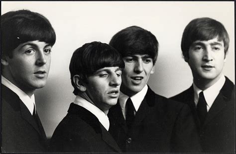 Lot Detail - The Beatles 1963 "Thank Your Lucky Stars" Vintage Stamped Photograph