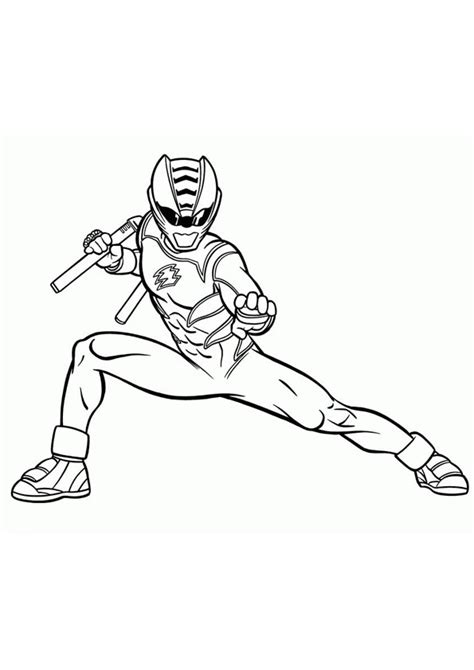 Coloring Pages | Printable Power Ranger Coloring Page