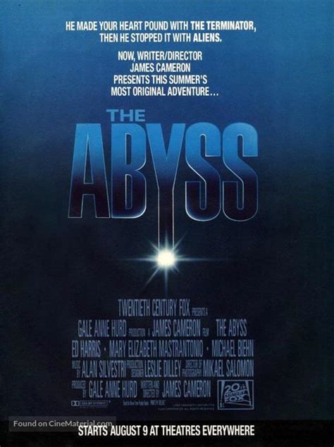 The Abyss (1989) movie poster