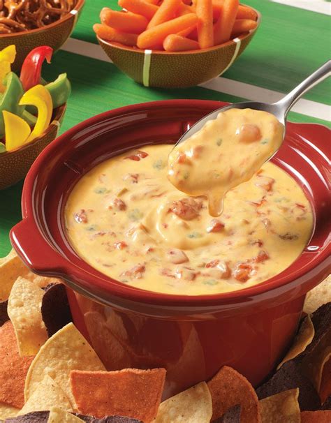 Ro*Tel® Queso Dip for a Crowd | Hungry for Football | Kraft recipes, Food, Recipes