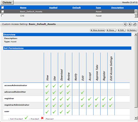 Role-Based Access Control Matrix Template Excel