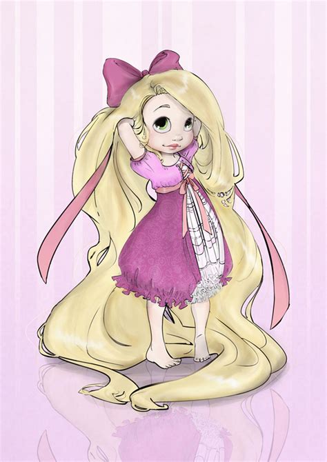 Little rapunzel - Tangled Fan Art (32807879) - Fanpop