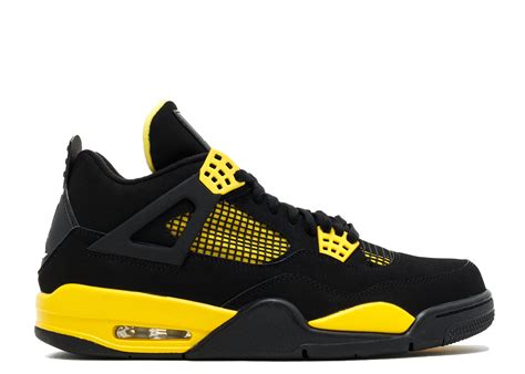 Air Jordan 4 Retro 'Thunder' 2012 - Air Jordan - 308497 008 - black/white/tour yellow | Flight Club