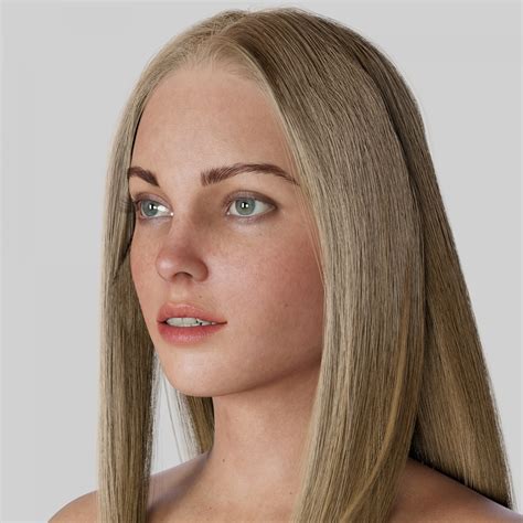 Realistic Female 3D Model Rigged Free – Free Rigged 3D Models | DOWNLOAD FREE