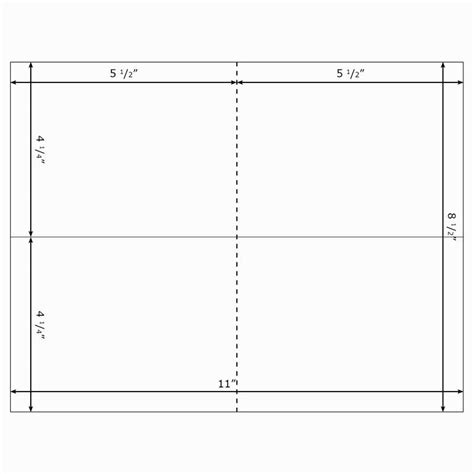 Free 4x6 Index Card Template Word - Printable Word Searches