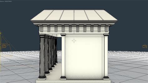 Doric Temple 3d Model