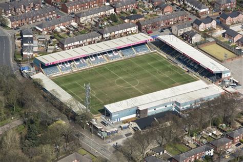 Spotland Stadium, home of Rochdale AFC and Rochdale Hornets RFLC ...