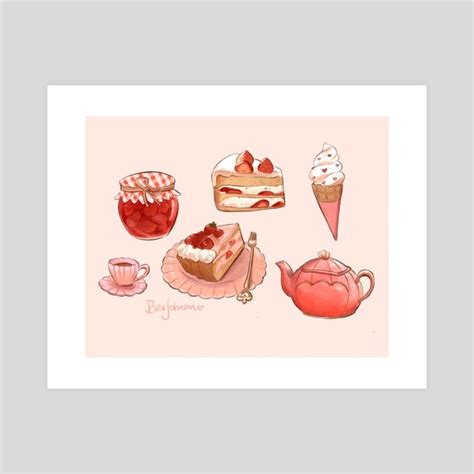 Pink & Sweet, an art print by Beverly Johnson - INPRNT