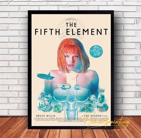 The Fifth Element Movie Poster Canvas Wall Art Family Decor, Home Decor,frame Option - Etsy