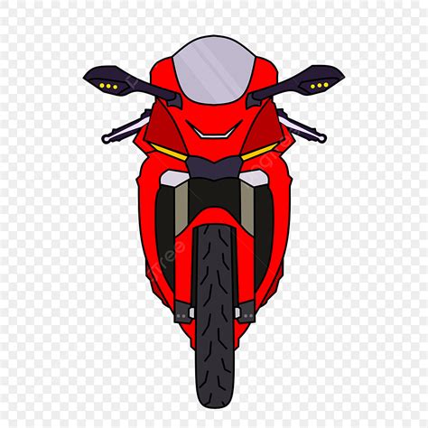 Motorcycle Front View Clipart Transparent PNG Hd, Luxurious Superbike ...