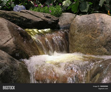 Waterfall Rock Garden Image & Photo (Free Trial) | Bigstock