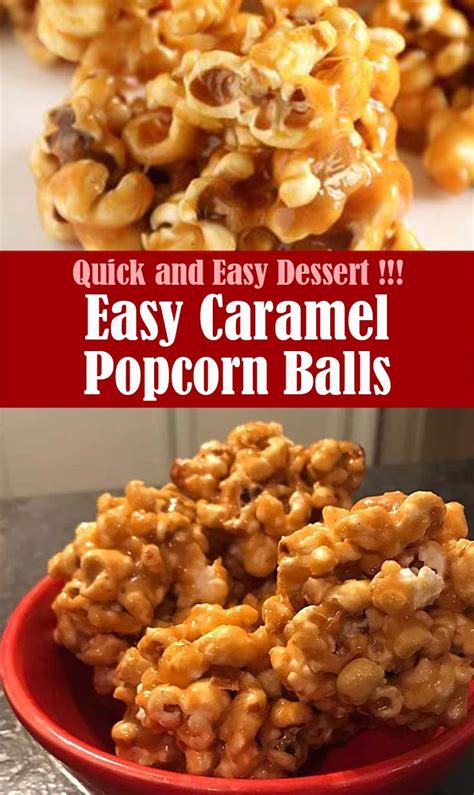 Delicious Grandma’s Caramel Popcorn Balls – Lindsy's Kitchen