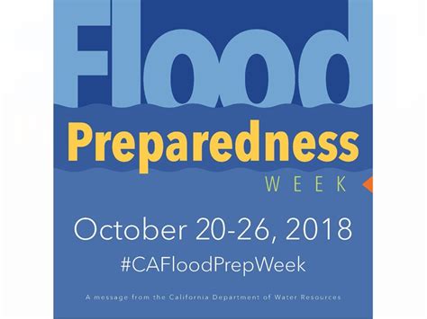 Flood Preparedness Week 2018 Educates Californians on Flood Risk After ...