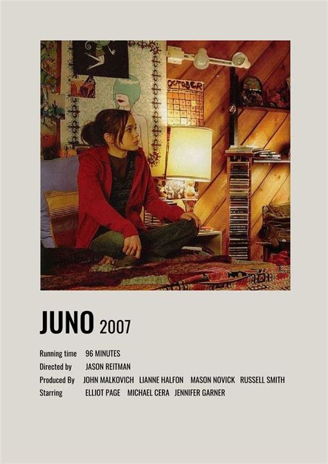 Juno Movie Poster | Juno movie, Film posters minimalist, Movie prints