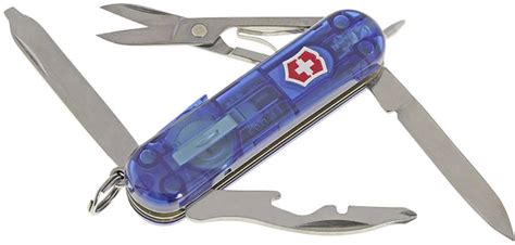 Victorinox Midnite Manager 0.6366.T2 Swiss army knife + LED light No. of functions 10 Blue ...