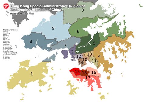 Districts of Hong Kong [2000x1490] : MapPorn