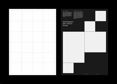 A3 Poster Grid System for Adobe InDesign