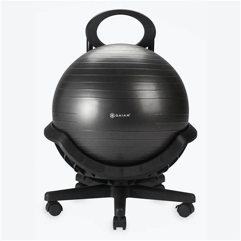 Gaiam Ultimate Balance Ball Chair - Ergonomic Ball Chair