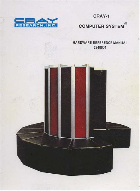 Cray-1 Supercomputer | Supercomputer, Computer history, Old computers