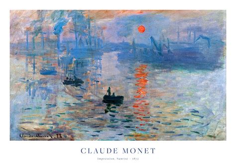 Impressionism Monet Sunrise